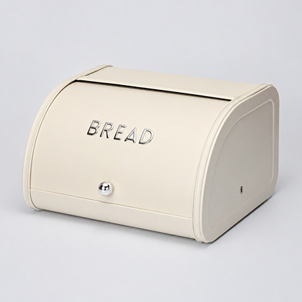 ブレッドケース スライドタイプ アイボリー スチールストッカー